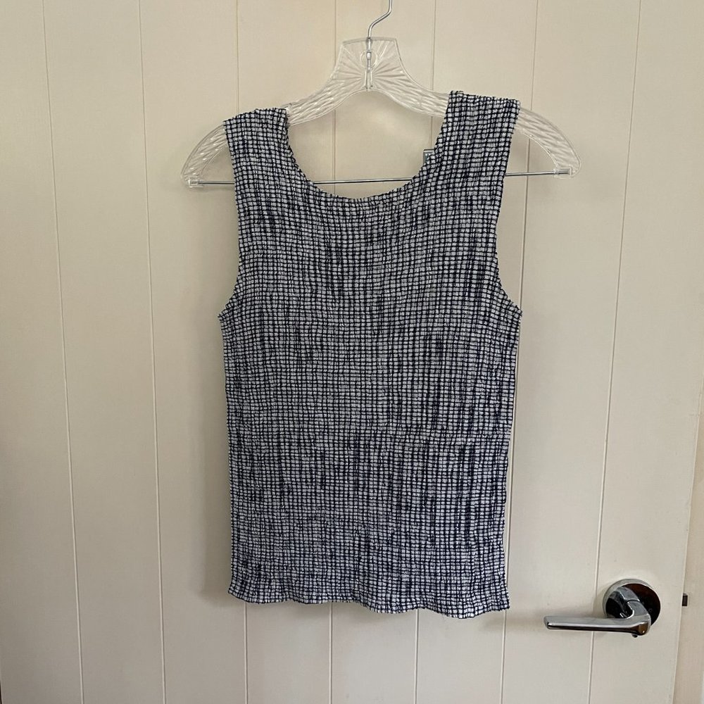 Armani Collezioni sleeveless silk top, size 6